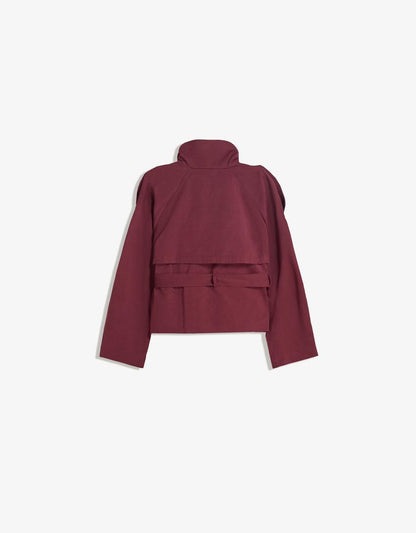 Alice | Double Breasted Cropped Trench Coat