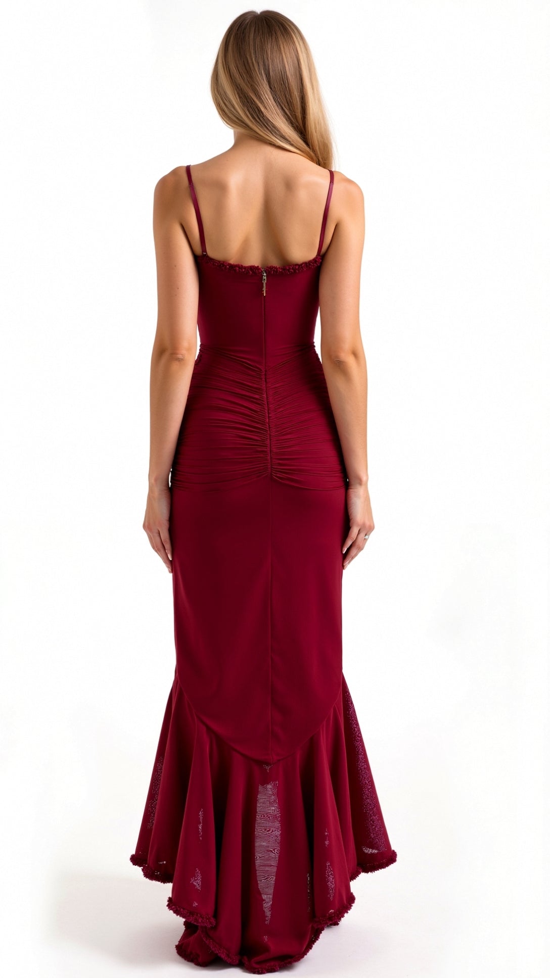Iris Ruffle Maxi Dress