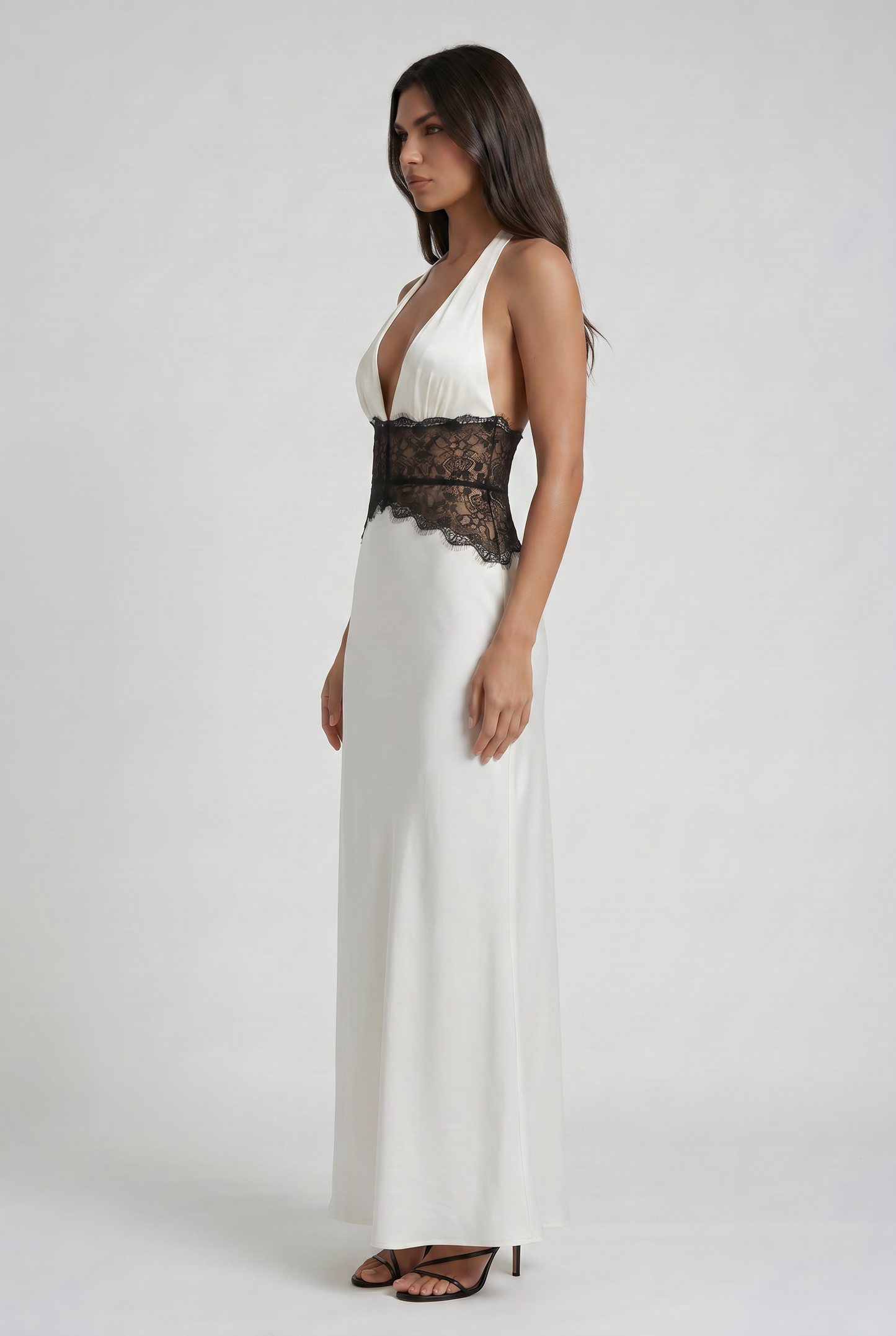 Lara Halter Neck Maxi Dress