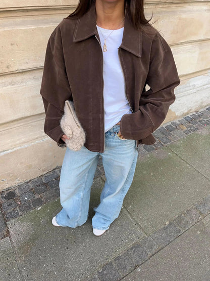 Lola Suede Jacket