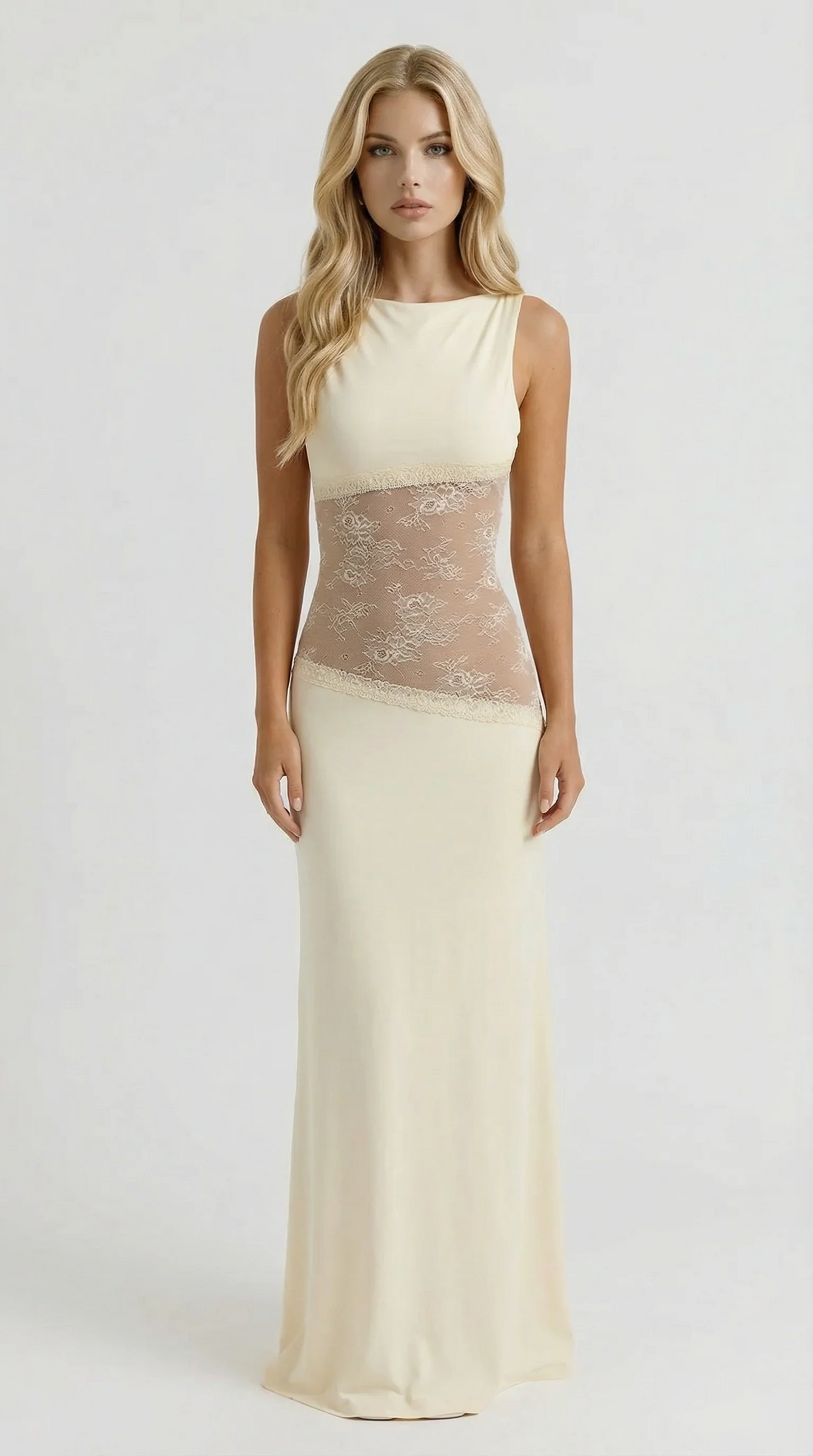 Lucy Lace Maxi Dress