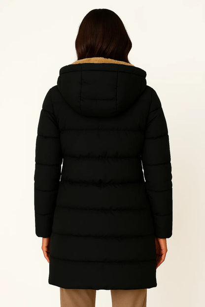 Noa | Hooded Longline Puffer Jacket